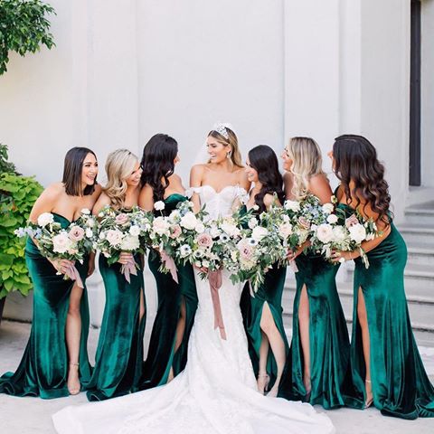 TOP Winter Velvet Bridesmaid Dresses online MyChicDress TOP Winter Velvet Bridesmaid Dresses online MyChicDress
