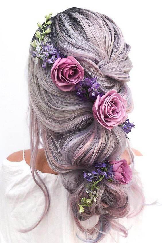 elegant hairstyle for off shoulder dress Luxurious Mermaid Beaded Glamorous Mermaid Style Dress Featuring a off Half Up Hairstyle Off Shoulder
