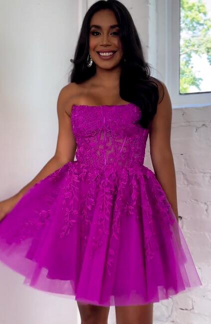 Strapless Homecoming Dresses MyChicDress Strapless Homecoming Dresses MyChicDress