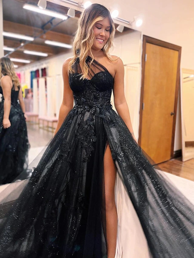 Prom Dress Tutu Dress Womens Black Formal Black Tulle Skirt Knee