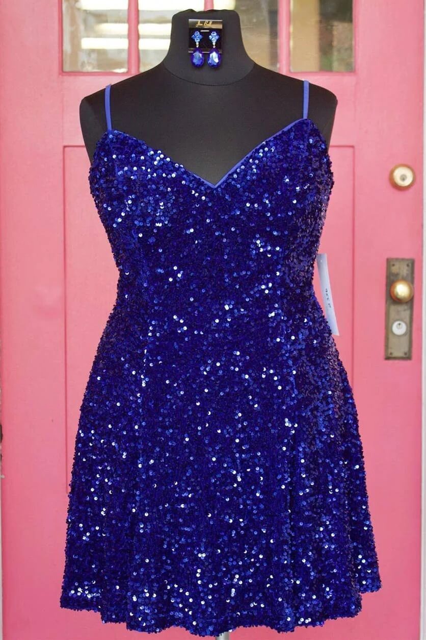 royal blue plus size homecoming dress Unique Vintage Plus Size 1950s Royal Blue Diamond Cable Swing Dress