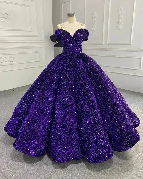 Quinceanera Dress Black Ball Gown Quinceanera Dresses Off Shoulder Purple / 16 Quinceanera Dress Black Ball Gown Quinceanera Dresses Off Shoulder Purple / 16