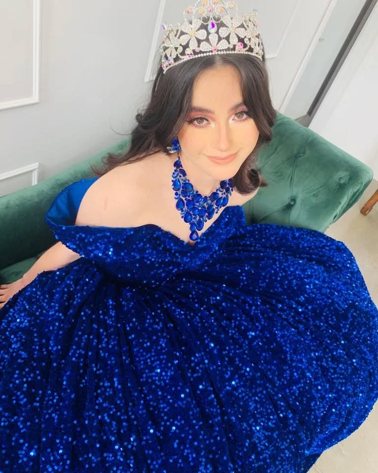 Royal Blue Glitter Quinceanera Dresses Royal Blue Quinceanera Dresses Off The Shoulder Shinny Tull Sweet Royal Blue Glitter Quinceanera Dresses Royal Blue Quinceanera Dresses Off The Shoulder Shinny Tull Sweet