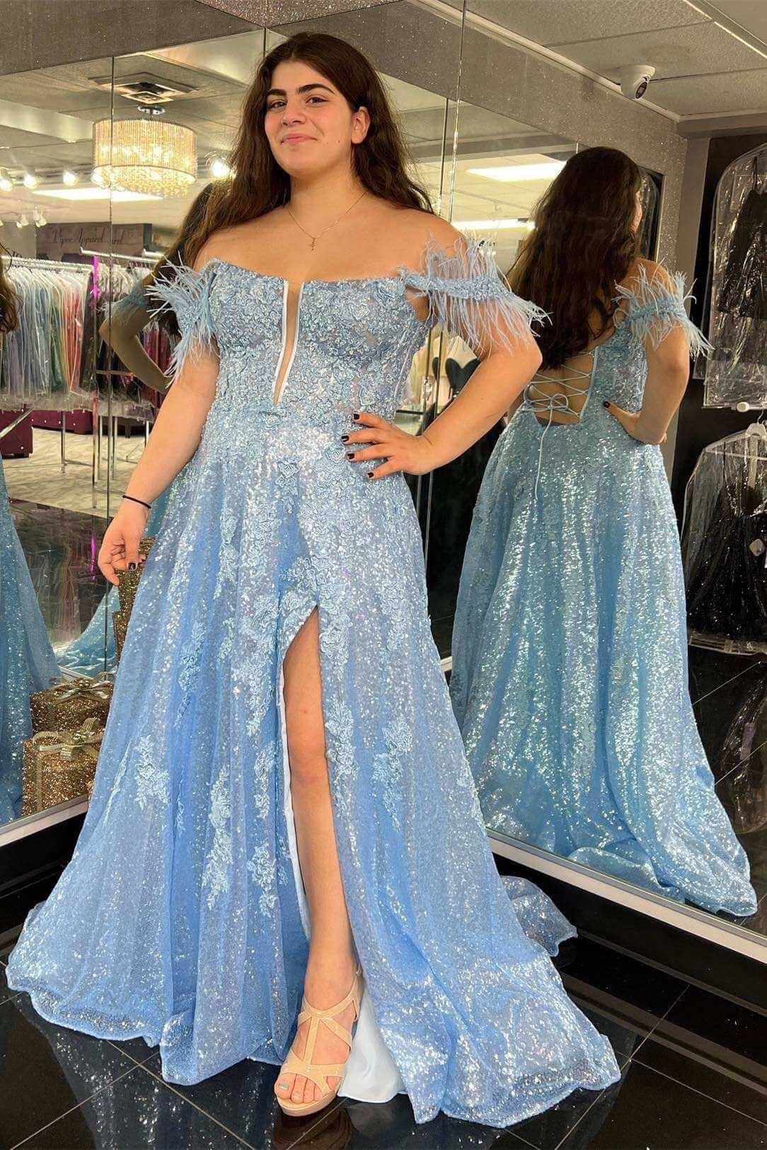 off the shoulder plus size prom dresses Plus Size Prom Dresses Lace off the shoulder Lisposa