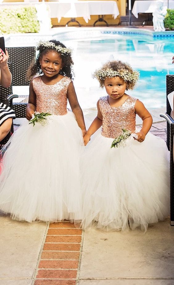 flower girl dresses white and gold Short Flower Girl Dress with Gold Lace 7013 RB 6 / Royal Blue