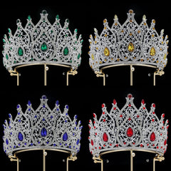 Discount Quinceanera Crown Rhinestone Headwear Tiaras Wedding Crowns