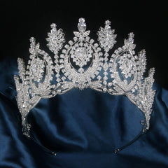 Gorgeous Rhinestone Tiaras Wedding Crowns Headwear Quinceanera Crown