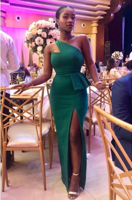Long Mermaid Satin Green Bridesmaid Dresses One Shoulder Wedding Guest Dress US6 / Same As Picture Long Mermaid Satin Green Bridesmaid Dresses One Shoulder Wedding Guest Dress US6 / Same As Picture