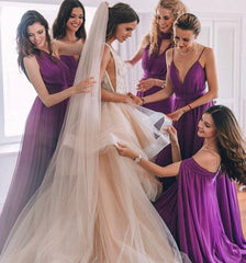 Sexy Mermaid Multiway Purple Bridesmaid Dresses dresses