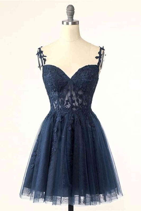 The Growing Popularity of Dark Blue Homecoming Dresses