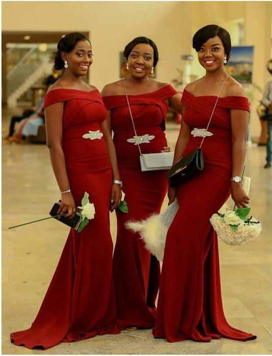 red bridesmaid dresses 2023
