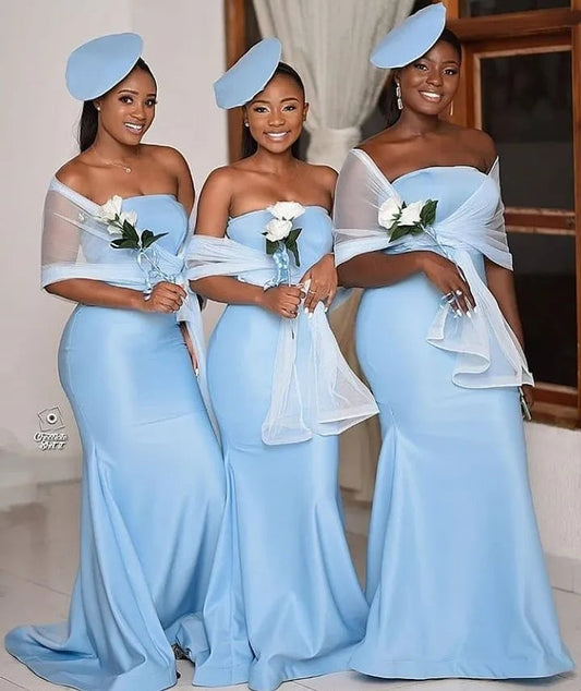 Blue wedding guest dresses