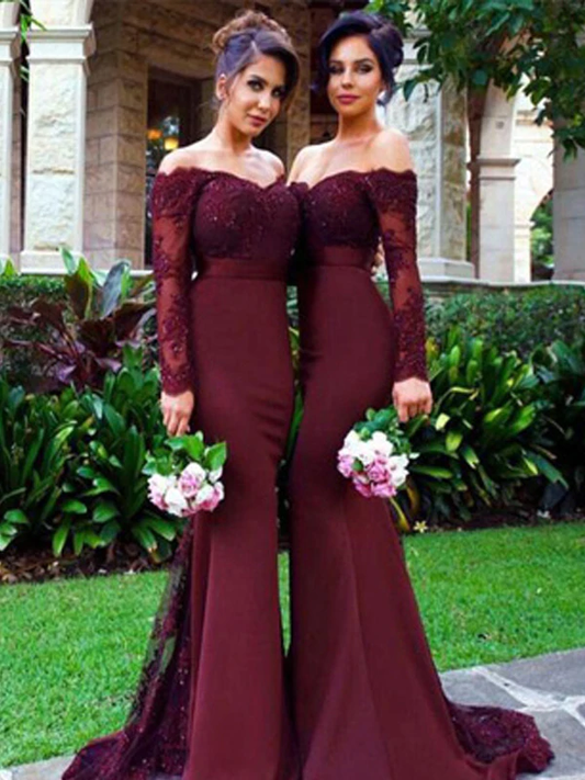 Burgundy Bridesmaid Dresses That We Are Loving