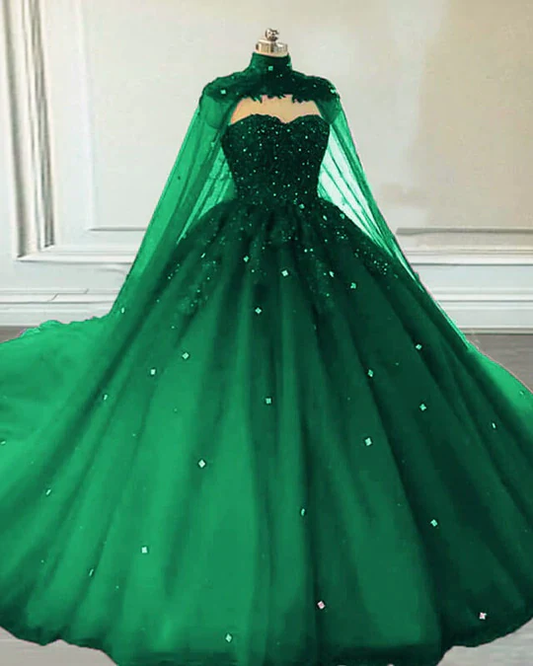 Why you like emerald green quinceanera dress ?