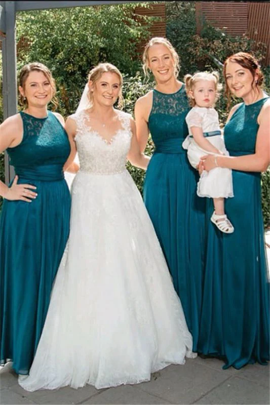 Breathtaking Options In Lace Bridesmaid Dresses