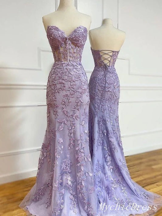 Embrace Your Beauty & Confidence In Strapless Prom Dresses Online