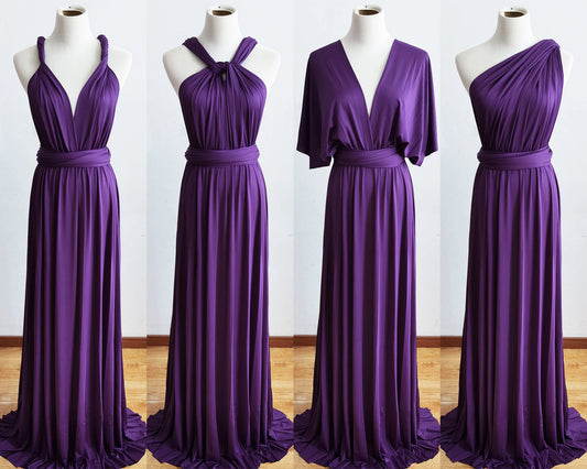 Dreamy Purple Bridesmaid Dresses For A Pastel Wedding