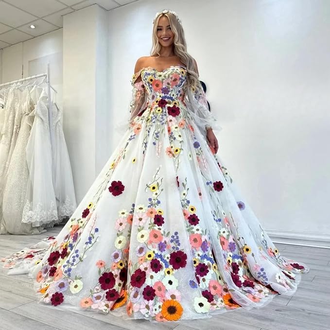 Floral Wedding Dresses