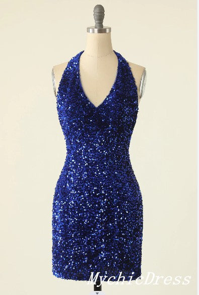 Halter Homecoming Dresses