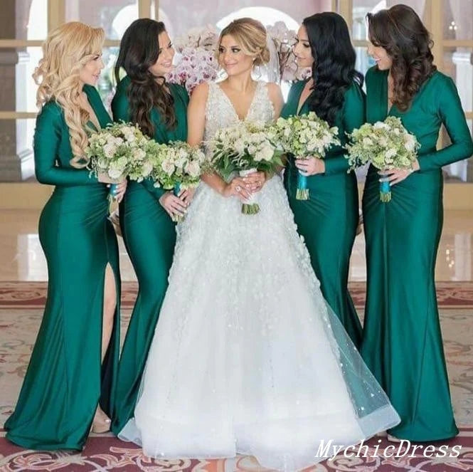 Green Bridesmaid Dresses - MyChicDress