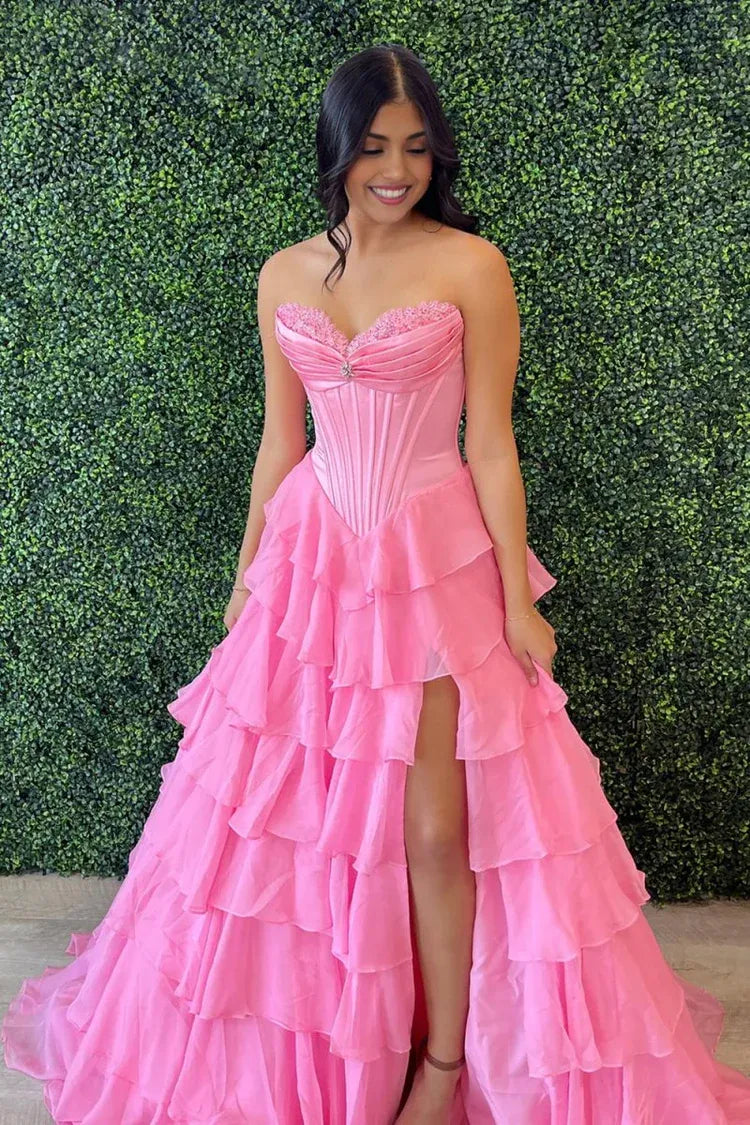 Prom Dress with Slit