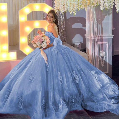 Elegant Yellow And Blue Quinceanera Dresses 2025 Off Shoulder Gold