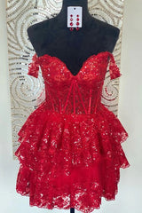 A-Line Short Black Prom Dress Sheer Corset Bodice Homecoming dress - MyChicDress
