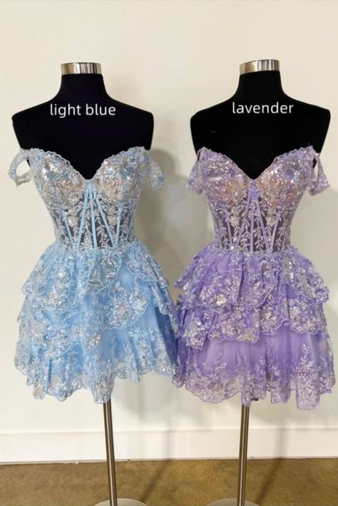 A-Line Short Black Prom Dress Sheer Corset Bodice Homecoming dress - MyChicDress