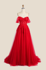 A-line Floral Sage Green Formal Dress Embroidery Strapless - MyChicDress