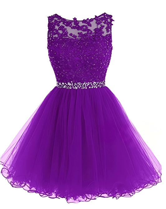 Royal Blue Homecoming Dress Tulle Beaded Damas dresses for Quince