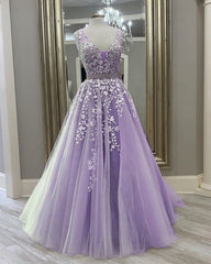 2024 A Line Tulle Lace Prom Dresses Champagne Evening Dress Beading Belt