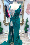 Hot Fuchsia Beaded Prom Dresses Long Sweetheart Formal Evening dress