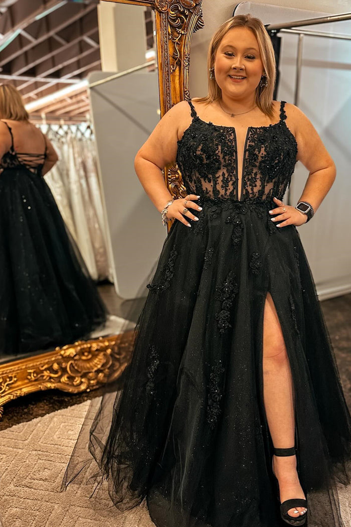 Plus Size Black Formal Dress Sequin Formal Black Formal Dress For Plus Size Prom Dress Sequin Plus Size Black Formal Dress Sequin Formal Black Formal Dress For Plus Size Prom Dress Sequin
