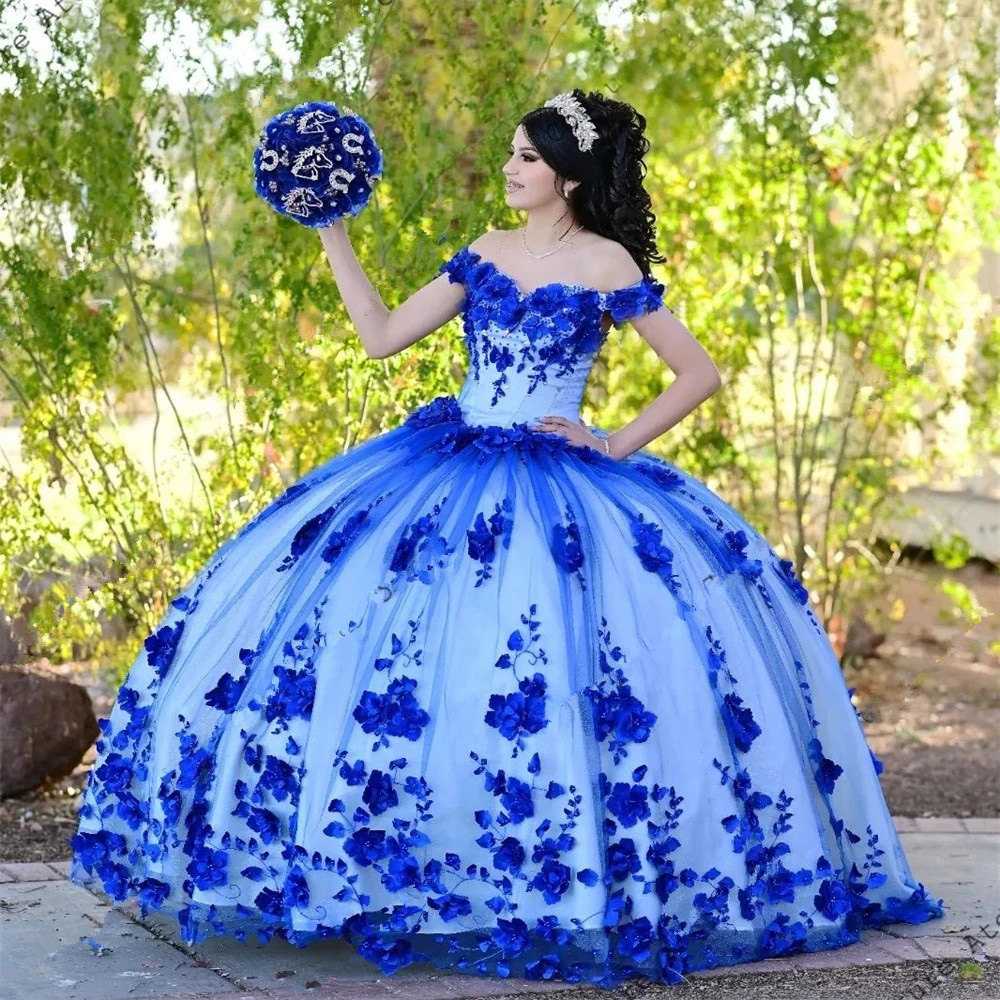 2024 Royal Blue Quinceanera Dresses