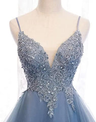 Short Lace Champagne Homecoming Dress V Neck Tulle Quinceanera Dama Dresses - MyChicDress