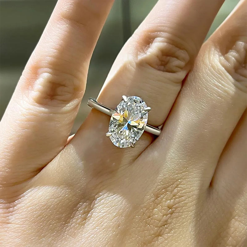 Affordable Engagement Ring white gold