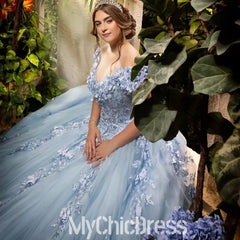 Ball Gown Sweet 16 Quinceanera Dresses Off Shoulder Vestido De 15 Anos Mychicdress