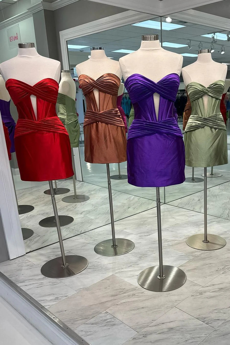 Bodycon Mini Party Dress Short Hoco Dress