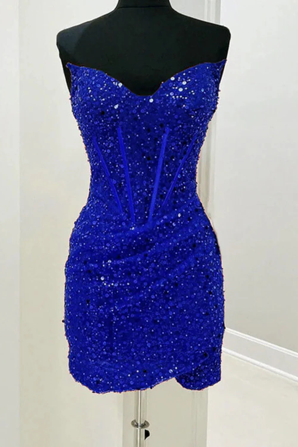 Cheap Sequin Mermaid 2025 Homecoming Dresses Tight Mini Sexy Cocktail Dress