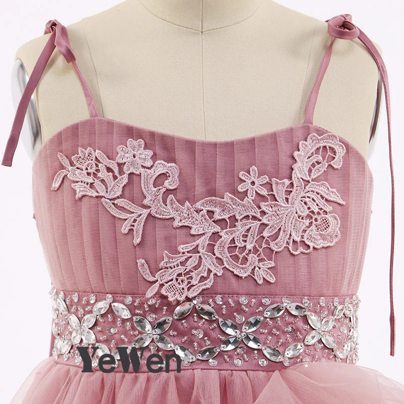 Cloud Flower Girls Dresses for Weddings Party Tulle Kids Birthday Gowns