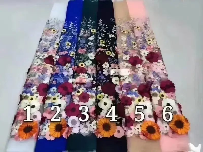Custom Made Garden Floral Wedding Dresses Off the Shoulder Ball Gown