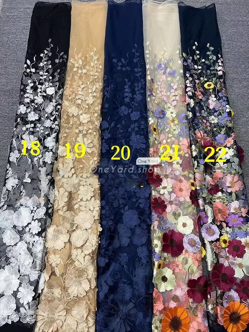 Custom Made Garden Floral Wedding Dresses Off the Shoulder Ball Gown