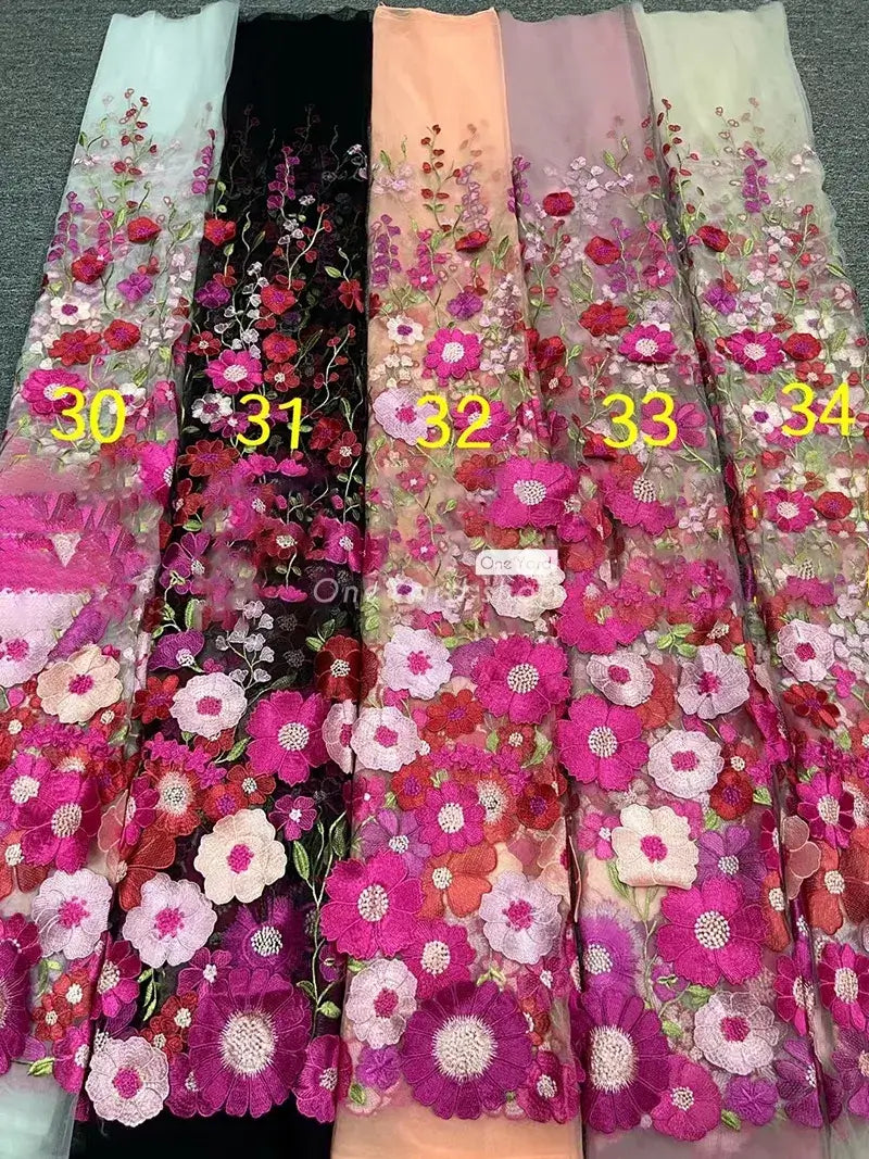Custom Made Garden Floral Wedding Dresses Off the Shoulder Ball Gown