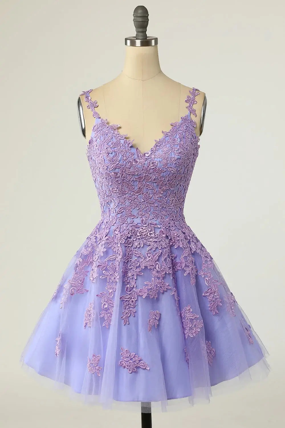 White Short Prom Dress Lace Graduation Dress A Line Damas Dress