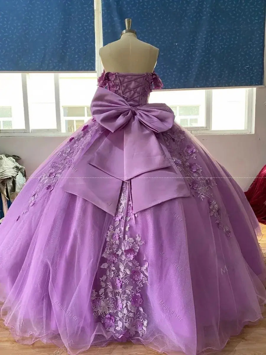 Lilac quince dresses