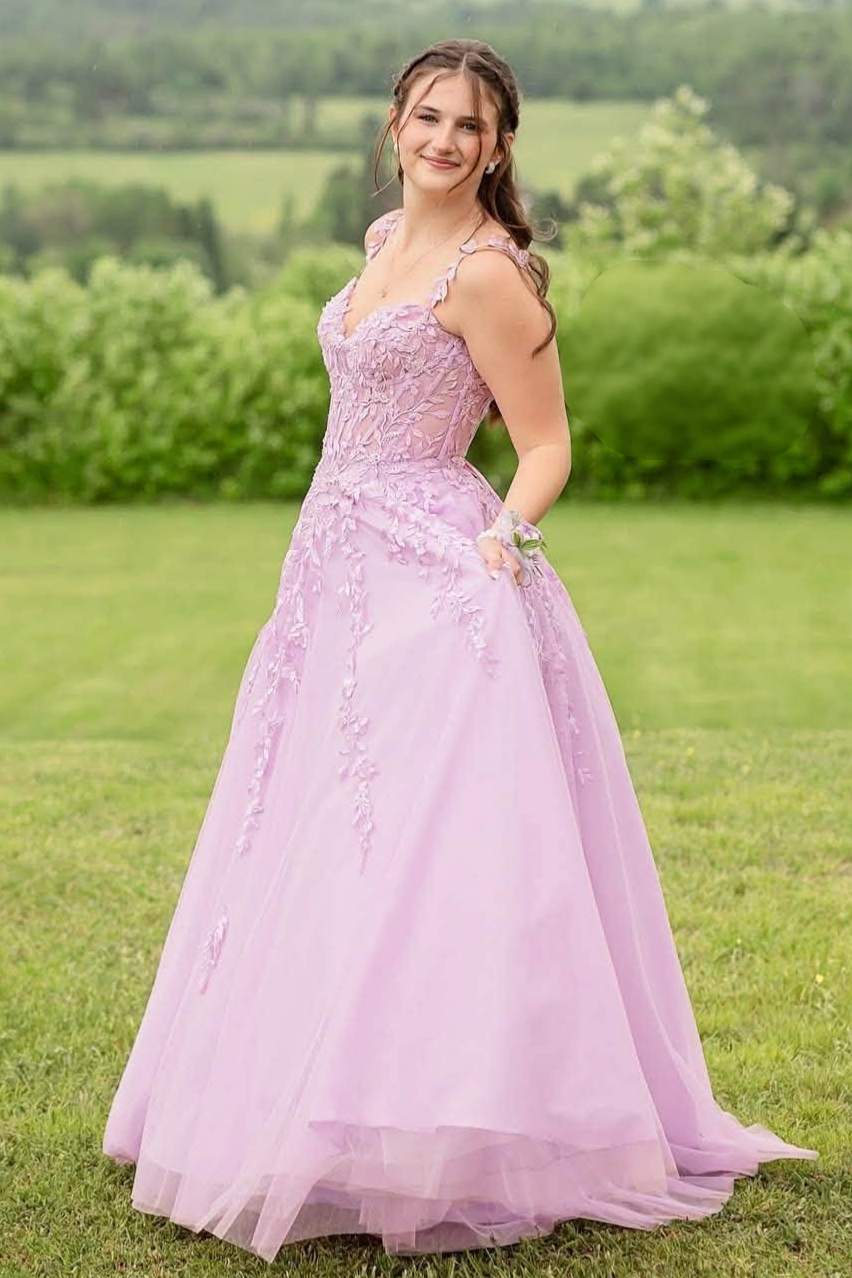 Vestidos de fiesta largos de encaje violeta y morado de moda 2025, vestidos de noche baratos del Reino Unido