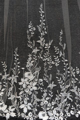 Long Lace White Wedding Veil Appliques Cathedral Bridal Veils