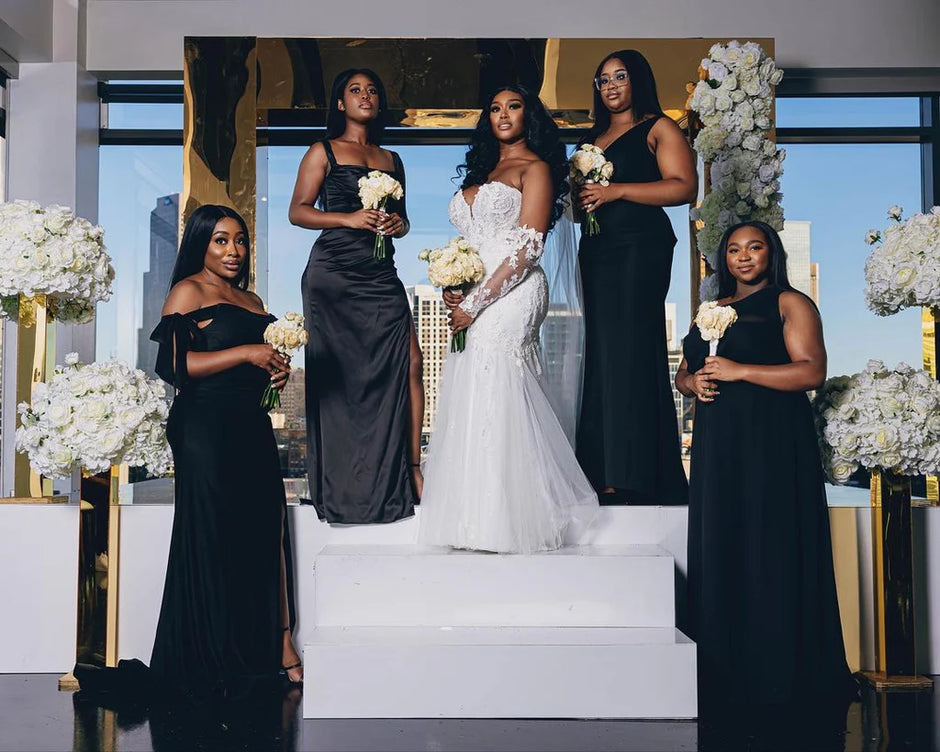 Black Bridesmaid Dresses – MyChicDress