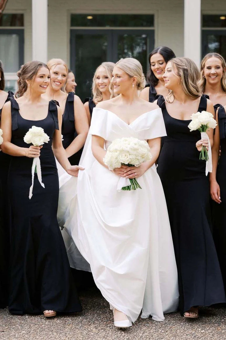 Black Bridesmaid Dresses – MyChicDress Black Bridesmaid Dresses – MyChicDress