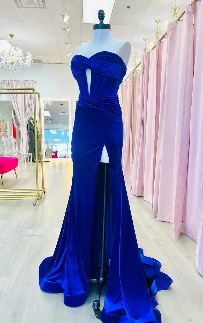 Velvet Prom Dresses – MyChicDress